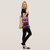 Friedlicher Buddha-Tragetasche Tasche (Am Model)