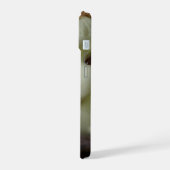 Friedlicher Cherub ruht iPhone 15 Hülle (Linke Seite)