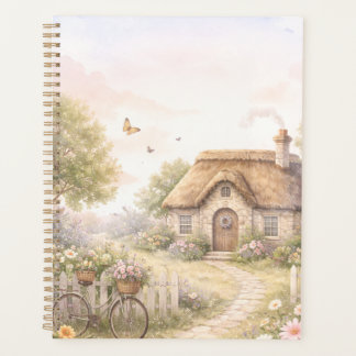 Friedlicher Cottage-Lebensplaner Planer