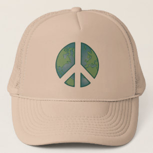 Friedlicher Earth Hat Truckerkappe