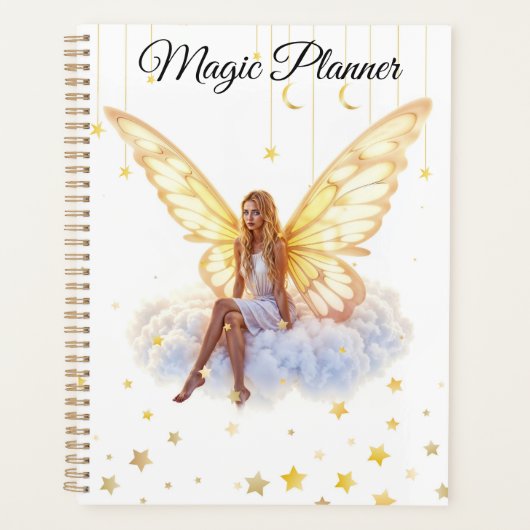 Friedlicher, eleganter und heller Himmel Planer (Vorderseite)