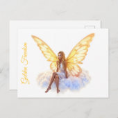 Friedlicher, eleganter und heller Himmel Postkarte (Vorne/Hinten)