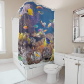 FRIEDLICHER FISH DUSCHVORHANG (Beispiel)