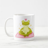 Friedlicher Frosch – Kind_Ones Whimsical Calm Bech Kaffeetasse (Links)