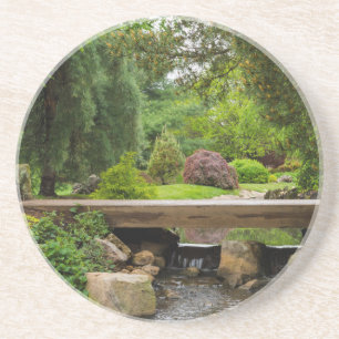 Friedlicher Frühlingsbach Untersetzer