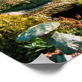 Friedlicher Garten in Guernsey Poster (Ecke)