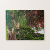 Friedlicher Garten Puzzle (Horizontal)