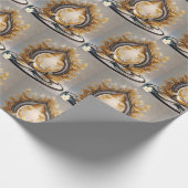 "Friedlicher Gedankenraum" Geschenkpapier (Ecke)