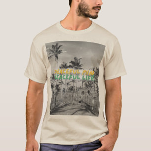 Friedlicher Geist, Friedliches Leben Zen T - Shi T-Shirt