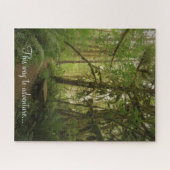 Friedlicher Grünwaldweg Washington Puzzle (Horizontal)