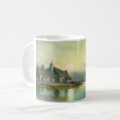 Friedlicher Hafen Kaffeetasse (Vorderseite Links)
