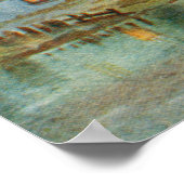 Friedlicher Hafen Poster (Ecke)