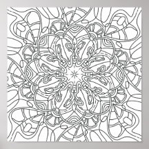 Friedlicher Herbst: Herbst-Blätterplakat