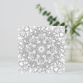 Friedlicher Herbst: Herbst-Folienkarte (Stehend Vorderseite)