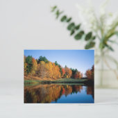 Friedlicher Herbst in Vermont Postkarte (Stehend Vorderseite)