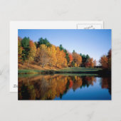 Friedlicher Herbst in Vermont Postkarte (Vorne/Hinten)