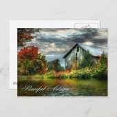friedlicher Herbst - Postkarte (Vorne/Hinten)