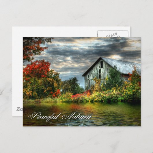 friedlicher Herbst - Postkarte (Vorne/Hinten)