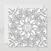 Friedlicher Herbst: Waldfarbkarte (Vorderseite)