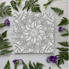 Friedlicher Herbst: Waldfarbkarte