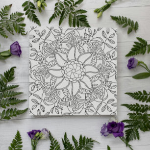 Friedlicher Herbst: Waldfarbkarte