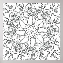 Friedlicher Herbst: Waldfärbung