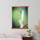 Friedlicher Holzteppich Wandteppich Mit Holzrahmen (Schlafzimmer)