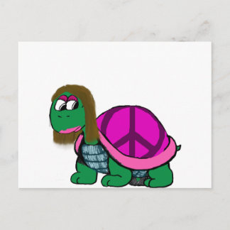 Friedlicher Honu Gril Postkarte