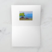 FRIEDLICHER ITALIENISCHER LAKESIDSZENE KARTE (Innenseite)