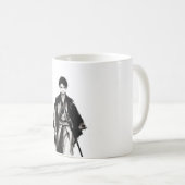 Friedlicher Kämpfer Kaffeetasse (VorderseiteRechts)