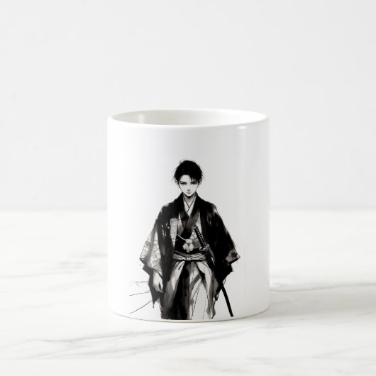 Friedlicher Kämpfer Kaffeetasse (Mittel)