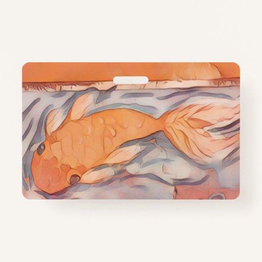 Friedlicher Koi-Abzeichen Ausweis (Rückseite)