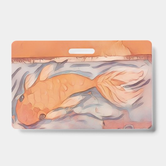 Friedlicher Koi-Abzeichenhalter Ausweis (Vorderseite)