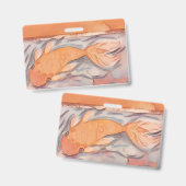 Friedlicher Koi-Abzeichenhalter Ausweis (Vorder- & Rückseite)