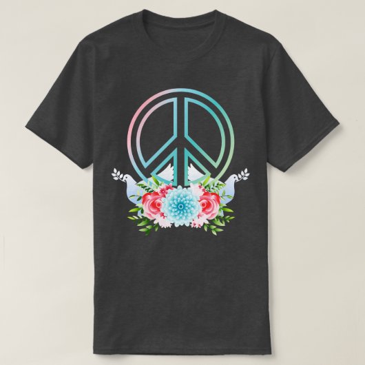 Friedlicher Krieg T-Shirt (Design vorne)