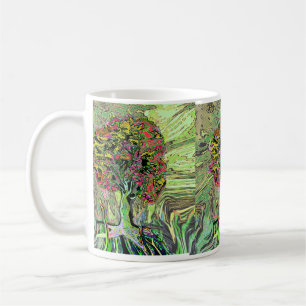Friedlicher lebender Baum des Lebens Kaffeetasse