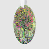 Friedlicher lebender Baum des Lebens Ornament (Vorderseite)