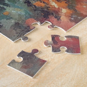 Friedlicher Mohnwiese Puzzle (Seite)