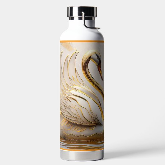 "Friedlicher Morgenruhm" Trinkflasche (links)