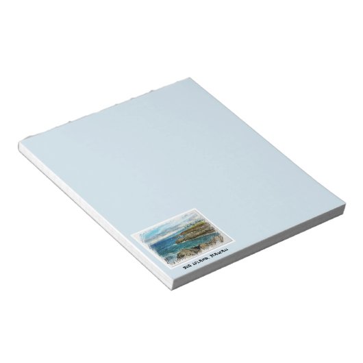 Friedlicher Ozean Notizblock (angewinkelt)