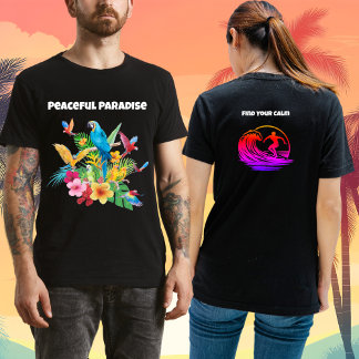 Friedlicher Paradies Finden Sie Ihre Ruhe T-Shirt