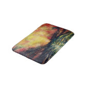 Friedlicher Pfad Badematte (Schrägansicht)