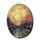 Friedlicher Pfad Dartscheibe (Vorderseite rechts)