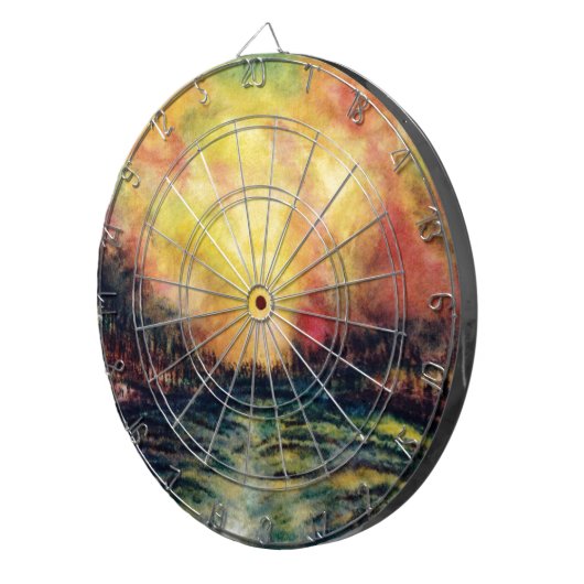 Friedlicher Pfad Dartscheibe (Vorderseite rechts)