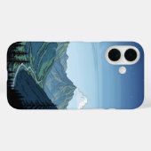 Friedlicher Pfad: Ein Naturdoodle Case-Mate iPhone Hülle (Rückseite (Horizontal))