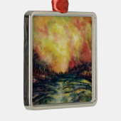 Friedlicher Pfad Ornament Aus Metall (Rechts)