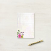 Friedlicher Pfad Post-it Klebezettel (Auf Schreibtisch)