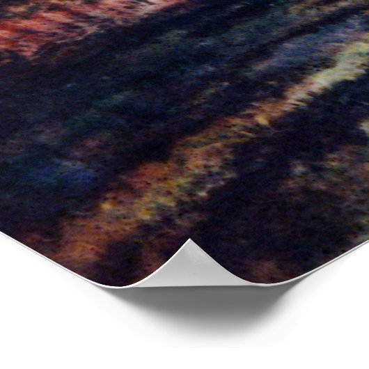 Friedlicher Pfad Poster (Ecke)