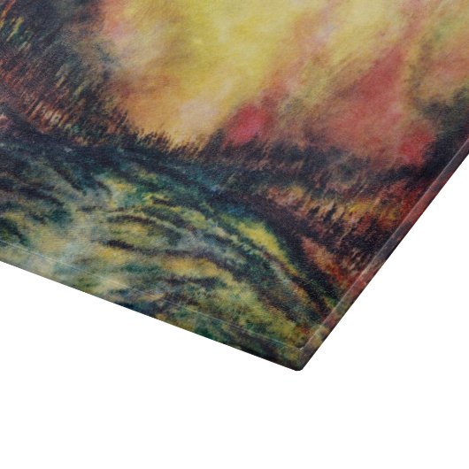 Friedlicher Pfad Schneidebrett (Ecke)