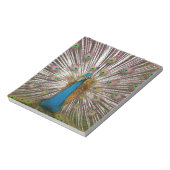 Friedlicher Pfau Notizblock (Rotiert)